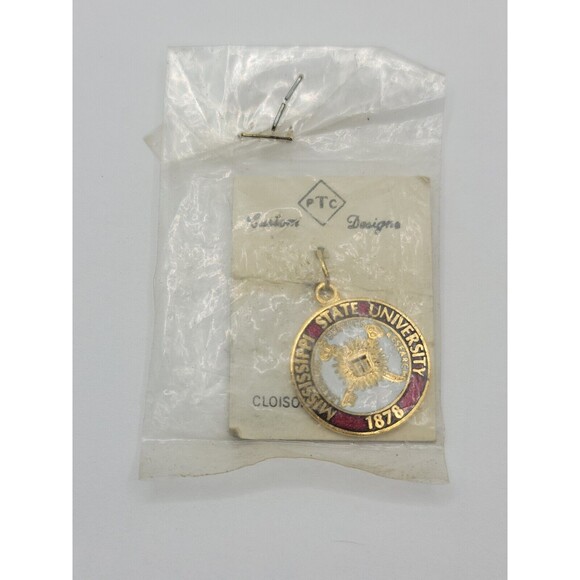 Mississippi University Charm Enameled and Cloisonne - Picture 2 of 4